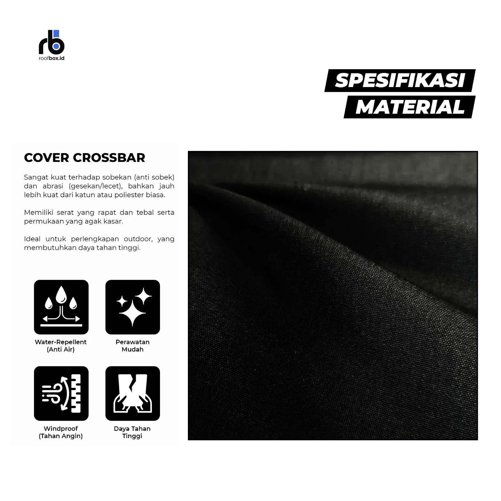 Cover Crossbar Thule Hitam 3