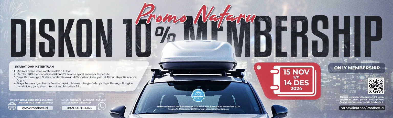 Promo Nataru Roofbox.id: Diskon 10% untuk Liburan yang Lebih Santai!