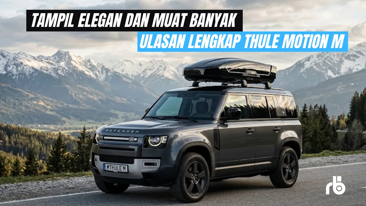 Review Roof Box Thule Motion M by Roofbox.id