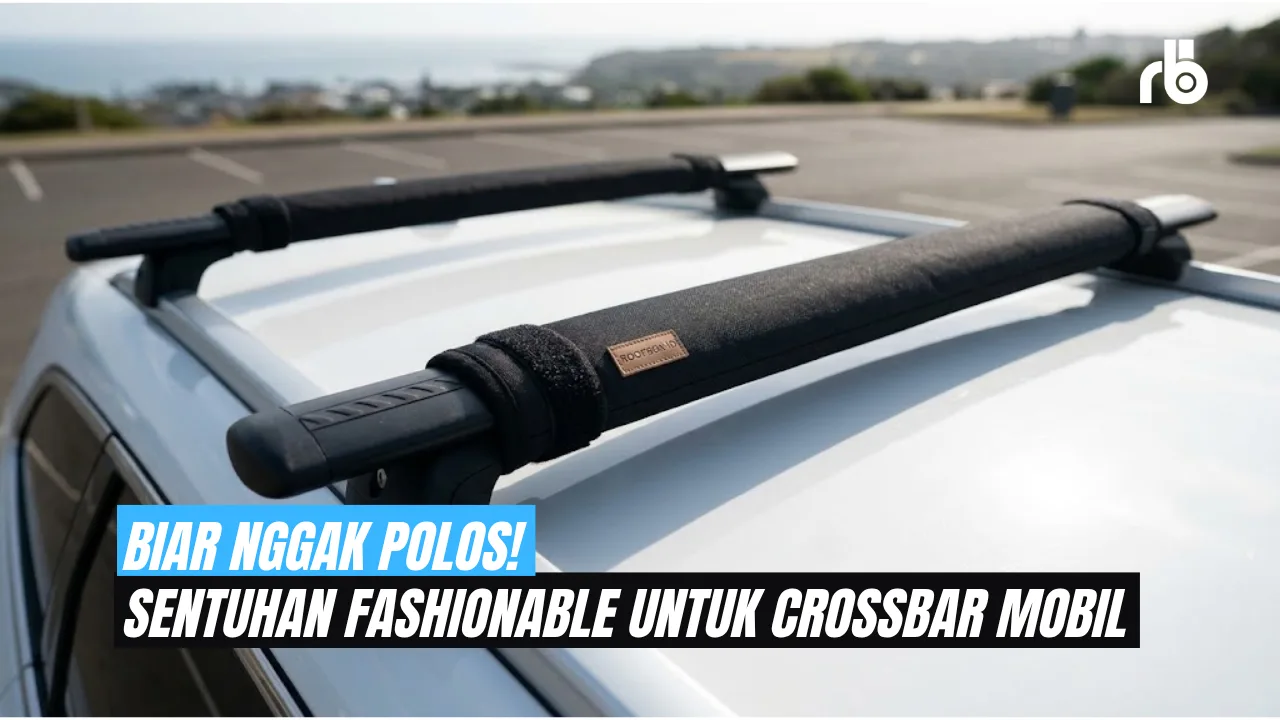 Cover Crossbar Universal Agar tampilan lebih fashionable