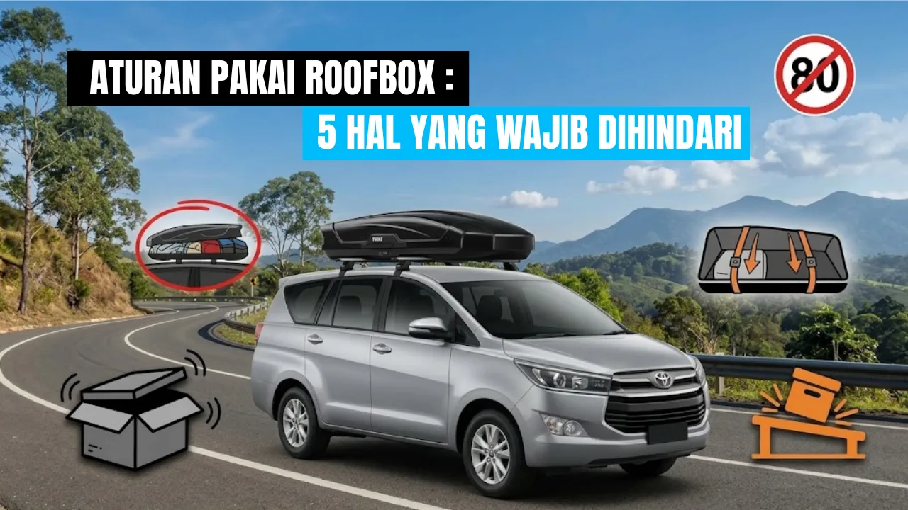 5 Kesalahan Utama Saat Menggunakan Roof Box dan Cara Menghindarnya